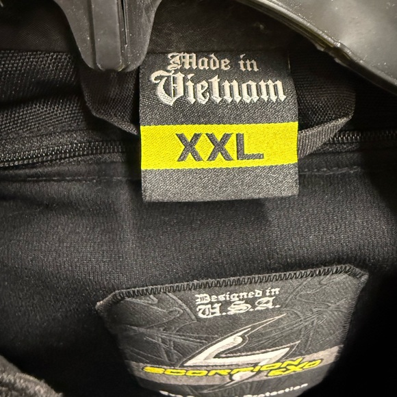 Scorpion Exo Skeletal Safety Moto Biker Jacket With Zip Out Kwikwick Liner - Picture 5 of 11